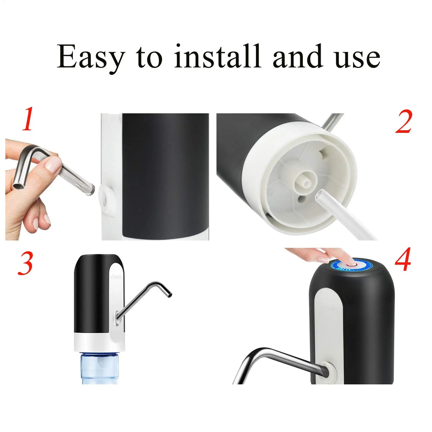 Portable Electric Pump USB Charge