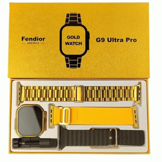 G9 Ultra Pro Series 8 Smart Watch Fendior American Gold Edition